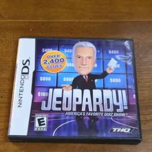 Nintendo DS Jeopardy! Game Complete In Box With Manual 2010